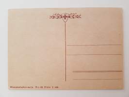 Sankarisotiemme muisto sanoin ja kuvin -mietelausein varustettuja postikortteja n:o 68 -postcard