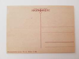 Sankarisotiemme muisto sanoin ja kuvin -mietelausein varustettuja postikortteja n:o 2 -postcard