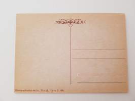Sankarisotiemme muisto sanoin ja kuvin -mietelausein varustettuja postikortteja n:o 11 -postcard
