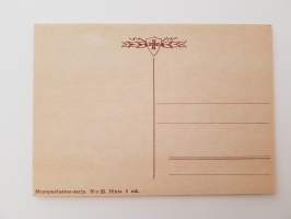 Sankarisotiemme muisto sanoin ja kuvin -mietelausein varustettuja postikortteja n:o 22-postcard