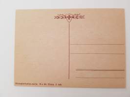 Sankarisotiemme muisto sanoin ja kuvin -mietelausein varustettuja postikortteja n:o 30-postcard