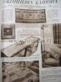 Kotiliesi 1934 nr 2 kansi Rudolf Koivu &quot;Kun isä lampun osti&quot;