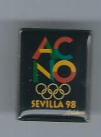 Sevilla 2007  olympia pinssi - pinssi rintamerkki