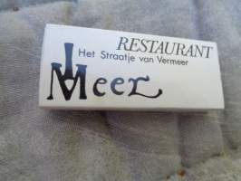 Tulitikkuaski Restaurant Het Straatje van Vermeer