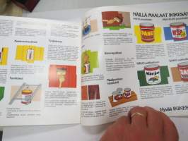 Talomaalarin opas - Teknos-maalit Oy 1977 -house painting guide