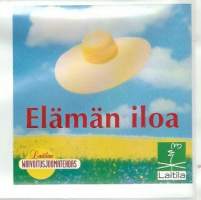 Elämän iloa -  juomaetiketti