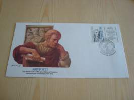 Aristotle, 1987, USA / Neuvostoliitto, ensipäiväkuori, FDC, taiteilija: Litvinov. Katso myös muut kohteeni.