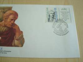 Aristotle, 1987, USA / Neuvostoliitto, ensipäiväkuori, FDC, taiteilija: Litvinov. Katso myös muut kohteeni.