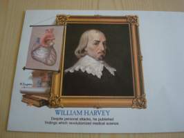 William Harvey, 1987, USA / Unkari, ensipäiväkuori, FDC, taiteilija: Suschenko. Katso myös muut kohteeni.