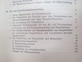 Abwärmeverwertung zu Heiz-, Trocken-, Warmwasserbereitungs- und ähnlichen Zwecken -Lämmön talteenotto lämmitykseen, kuivaukseen, kuumaveteen yms.