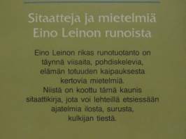 Vierivä virta - Sitaatteja ja mietelmiä Eino Leinon runoista