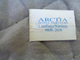 Tulitikkuetiketti Arctia Hotel Partners