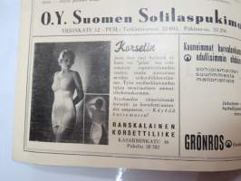 Helsingin Kansanteatteri Ylioppilastalossa - Ohjelma näytäntökausi 1935-1936 - &quot;Ferguzan Kukka ja kenraali&quot; / &quot;Hyvä maa&quot; -käsiohjelma / theatre program