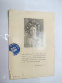 Helsingin Kansanteatteri Ylioppilastalossa - Ohjelma näytäntökausi 1935-1936 - &quot;Ferguzan Kukka ja kenraali&quot; / &quot;Hyvä maa&quot; -käsiohjelma / theatre program