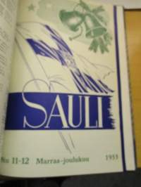 Sauli vsk 1952-1953 - Suomen Aliupseeriliiton äänenkannattaja + Jalkaväen Aliupseerikoulu peruskurssi 11. I jakso 1.10.1951-5.4.1952 (38 s)