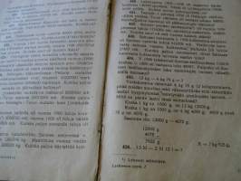 kansakoulun laskennon oppikirja. oppikirjakomitean suunnitelman mukaan.