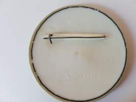 Moskova olympia 1980 - Moscow Olympics - Kansallisen Olympiakomitean tunnus - Burma -neulakiinnitteinen rintamerkki, virallinen tuote / official badge