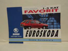 Skoda Favorit 1.3 KAT -myyntiesite