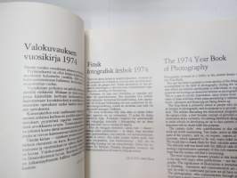 Valokuvauksen vuosikirja 1974 - Finsk fotografisk årsbok - Finnish photographic yearbook