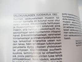 Valokuvauksen vuosikirja 1983 - Finsk fotografisk årsbok - Finnish photographic yearbook