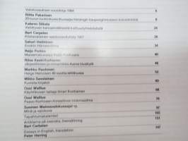 Valokuvauksen vuosikirja 1984 - Finsk fotografisk årsbok - Finnish photographic yearbook