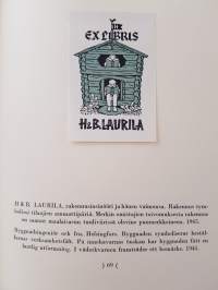 Ex Libris H &amp; B. Laurila