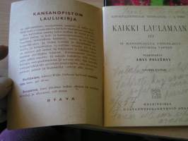 kaikki laulamaan III