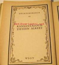 Kansantaloustieteen alkeet
