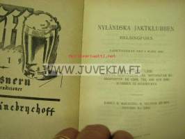 Nyländska Jaktklubben 1948 årsbok -vuosikirja