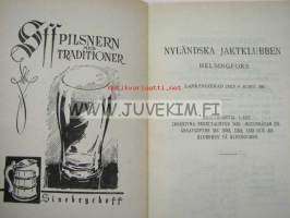 Nyländska Jaktklubben 1944 årsbok -vuosikirja