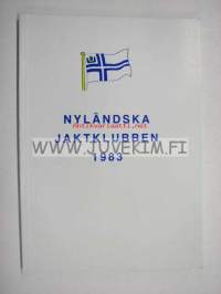 Nyländska Jaktklubben 1983 årsbok -vuosikirja