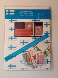 Suomalaisia postimerkkejä, 52 kpl erilaisia