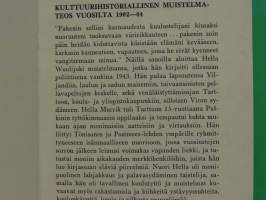 Koulutyttönä Tartossa vuosina 1901-1904