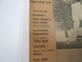 Aatami 1946 nr 3 -ajanvietelehti / magazine