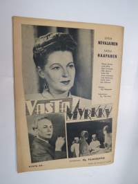 Filmin kasvot 1945 nr 1 -elokuvalehti / movie magazine