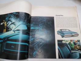 Pontiac 1968 -myyntiesite / brochure