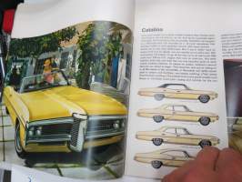 Pontiac 1968 -myyntiesite / brochure