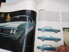 Pontiac 1968 -myyntiesite / brochure