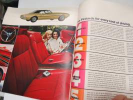 Pontiac 1968 -myyntiesite / brochure