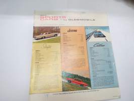 Oldsmobile 1963 Sport Cars -myyntiesite / brochure