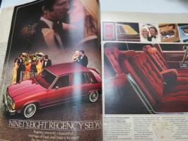 Oldsmobile 1978 -myyntiesite / brochure