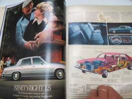 Oldsmobile 1978 -myyntiesite / brochure