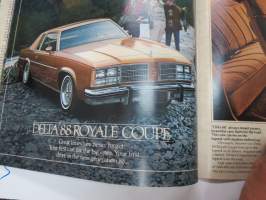 Oldsmobile 1978 -myyntiesite / brochure