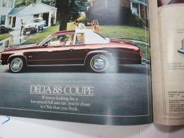 Oldsmobile 1978 -myyntiesite / brochure