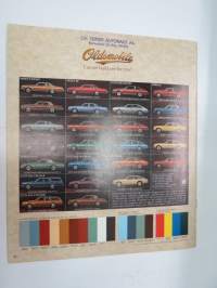 Oldsmobile 1978 -myyntiesite / brochure