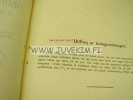 Aktibolaget Jeppo-Ullspinneri Osakeyhtiö Jepuan Willakehruutehdas, Jepua 500 mk -osakekirja