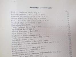 Suomen Urheilulehti 1902 - 5. vuosikerta, sidottu kirjaksi, sisällysluettelo näkyy kohteen runsaista kuvista -sports magazine, annual volume