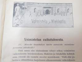 Suomen Urheilulehti 1902 - 5. vuosikerta, sidottu kirjaksi, sisällysluettelo näkyy kohteen runsaista kuvista -sports magazine, annual volume