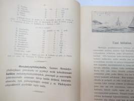 Suomen Urheilulehti 1902 - 5. vuosikerta, sidottu kirjaksi, sisällysluettelo näkyy kohteen runsaista kuvista -sports magazine, annual volume