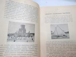 Suomen Urheilulehti 1902 - 5. vuosikerta, sidottu kirjaksi, sisällysluettelo näkyy kohteen runsaista kuvista -sports magazine, annual volume